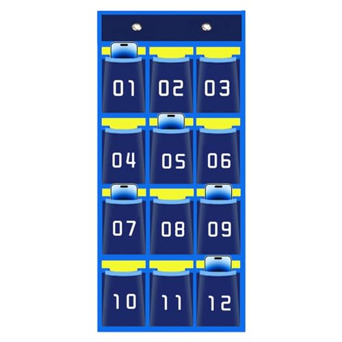 Taschendiagramm-Organizer für das Klassenzimmer, nummerierte Aufbewahrungstasche für das Klassenzimmer, nummerierter Taschendiagramm-Organizer zum Aufhängen an die Wand für das Klassenzimmerbüro Taschendiagramm-Organizer für das Klassenzimmer, nummerierte Aufbewahrungstasche für das Klassenzimmer, nummerierter Taschendiagramm-Organizer zum Aufhängen an die Wand für das Klassenzimmerbüro von Syengery