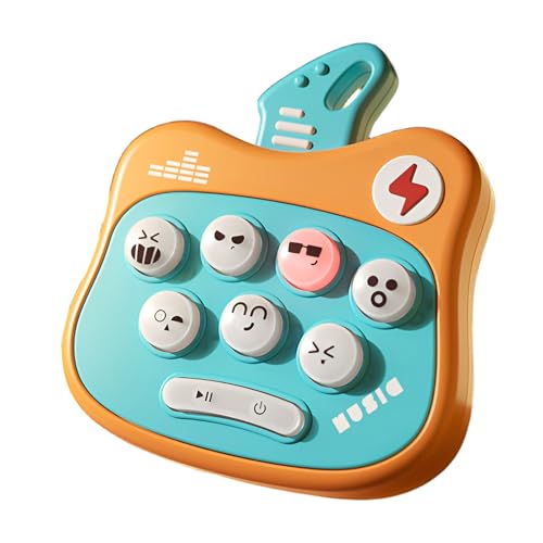Syfunlv Whack a Mole Kinder Musik Spiel,Elektronisches Mini Arcade Spielzeug,für 3 4 5 6 Jahre,Lernspielzeug mit Soundeffekten,Interaktives Geschicklichkeitsspiel,Antistress Spielzeug (Stil 3) von Syfunlv