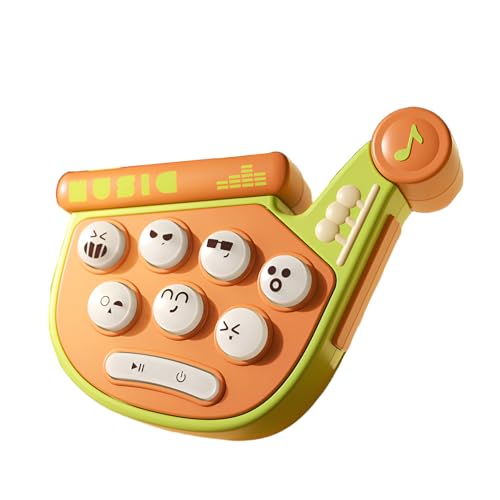 Syfunlv Whack a Mole Kinder Musik Spiel,Elektronisches Mini Arcade Spielzeug,für 3 4 5 6 Jahre,Lernspielzeug mit Soundeffekten,Interaktives Geschicklichkeitsspiel,Antistress Spielzeug (Stil 4) von Syfunlv