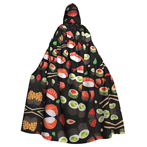 Japanische Sushi-Garnelen, Unisex Kapuzenumhang, Weihnachten, Fasching, Halloween, Cosplay-Kostüm für Erwachsene Japanische Sushi-Garnelen, Unisex Kapuzenumhang, Weihnachten, Fasching, Halloween, Cosplay-Kostüm für Erwachsene von Sylale