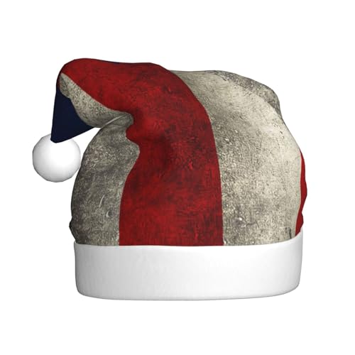 Sylale Puerto Rico Tapete Flagge Gedruckt Weihnachtsmützen Erwachsene Xmas Hut Für Weihnachten Geschenke Neujahr Festliche Urlaub von Sylale