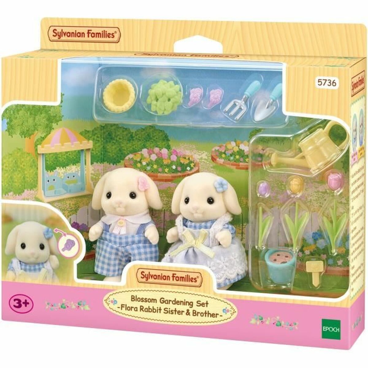 Dolls House Accessories Sylvanian Families 5736 Blossom gardening set von Sylvanian Families
