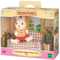 EPOCH 5013 Sylvanian Families® Schokoladenhasen Vater mit Sofa von Sylvanian Families