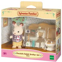 EPOCH 5015 Sylvanian Families® Schokoladenhasen Bruder mit Waschraum von Sylvanian Families