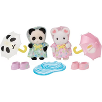 EPOCH 5748 Sylvanian Families® Erlebniskindergarten Freunde “Regenwetter” von Sylvanian Families