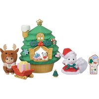 EPOCH 5822 Sylvanian Families Baby Santas Weihnachtshaus Spielset von Sylvanian Families