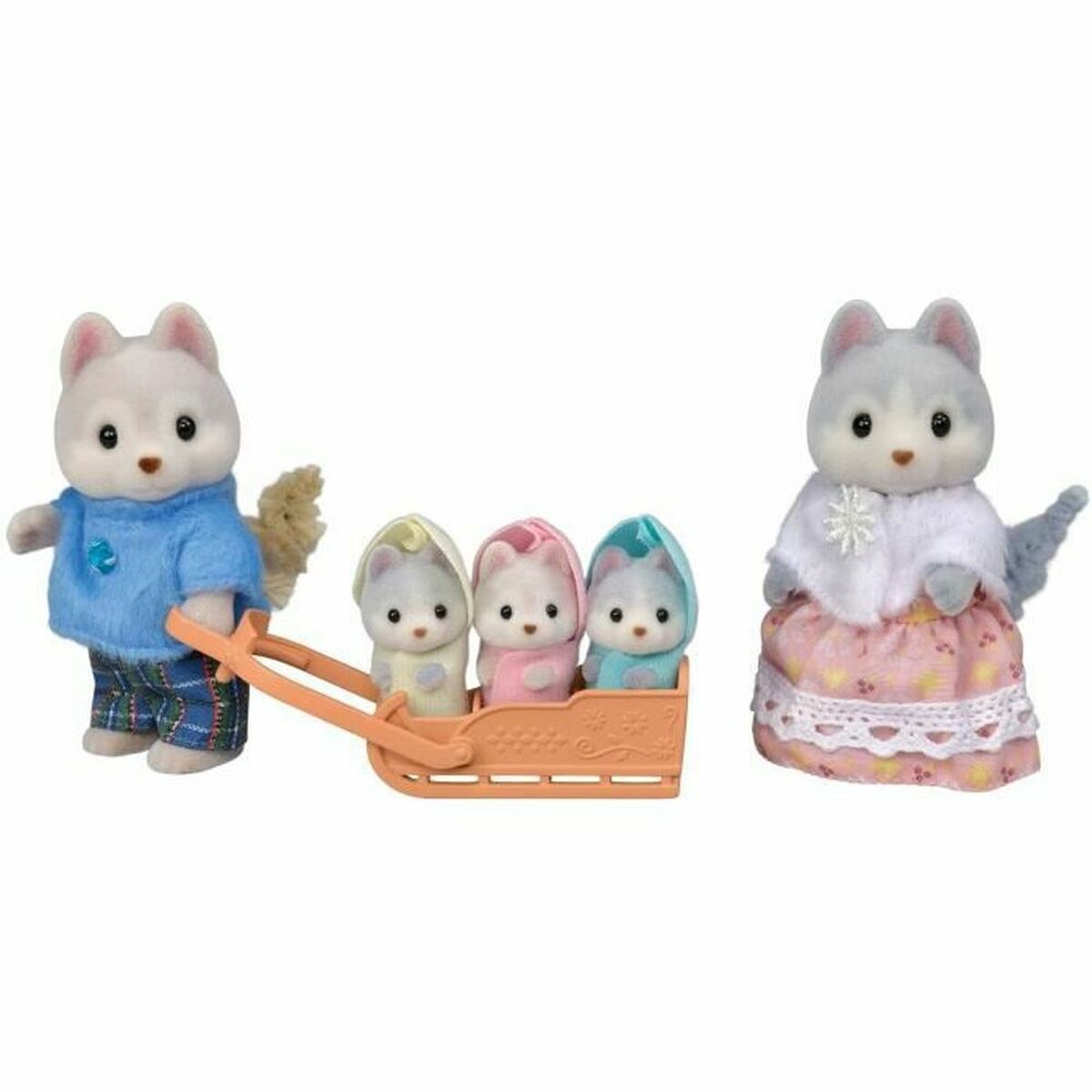 Puppen-Set Sylvanian Families The Husky Family Puppen-Set Sylvanian Families The Husky Family von Sylvanian Families