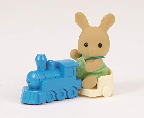 Sylvanian Families 5134 - Ocher Rabbit Baby with Train von Sylvanian Families