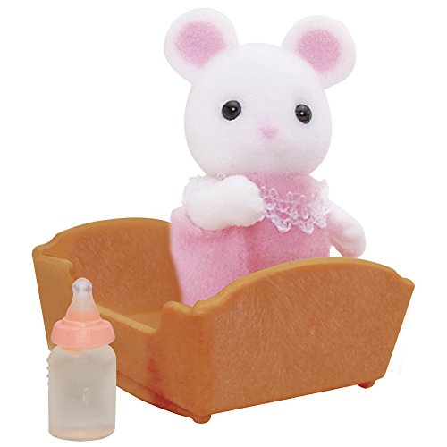 Sylvanian Families 5069 Marshmallow Mäuse Baby - Figuren für Puppenhaus von Sylvanian Families