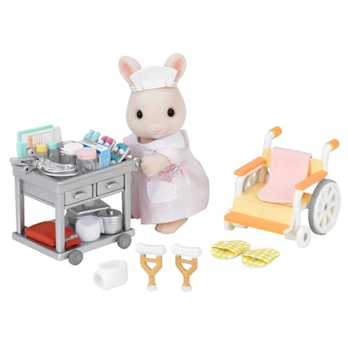 Sylvanian Families 5094 Land-Krankenschwester-Set - Puppenhaus Spielset Mehrfarbig Sylvanian Families 5094 Land-Krankenschwester-Set - Puppenhaus Spielset Mehrfarbig von Sylvanian Families