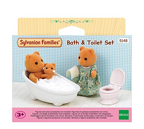 Sylvanian Families 5148 Badespielzeug mit WC-Set, Mehrfarbig von Sylvanian Families