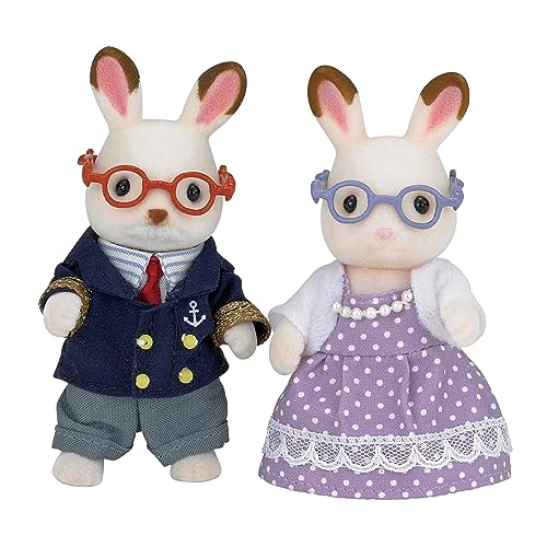 Sylvanian Families 5190 Schokoladenhasen Großeltern - Figuren für Puppenhaus von Sylvanian Families