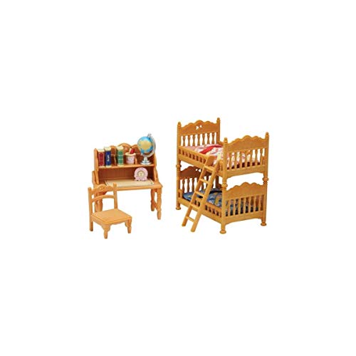 Sylvanian Families 5338 Landhaus Kinderzimmer mit Stockbett - Puppenhaus Einrichtung Möbel Sylvanian Families 5338 Landhaus Kinderzimmer mit Stockbett - Puppenhaus Einrichtung Möbel von Sylvanian Families