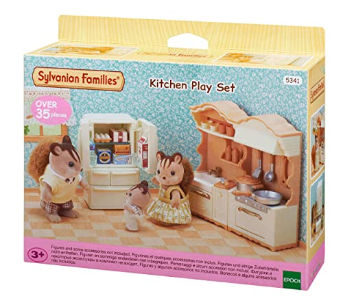 Sylvanian Families - L5341 - Landhaus Küche mit Kühlschrank NEU Mehrfarbig von EPOCH