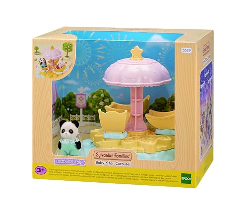 Sylvanian Families 5539 Baby Sternenkarussell - Puppenhaus Spielset von Sylvanian Families