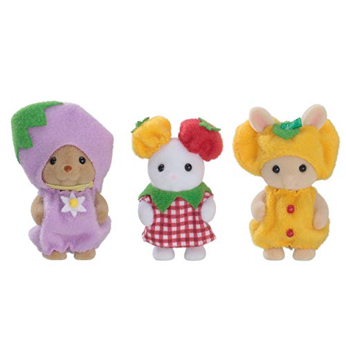 Sylvanian Families 5592 Baby-Trio in Gemüsekostümen von Sylvanian Families