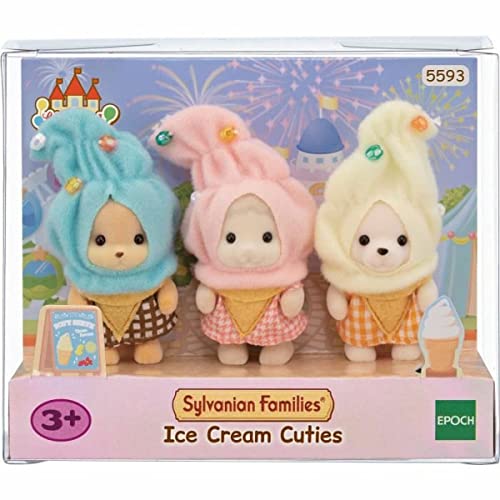 Sylvanian Families 5593 Baby-Trio in Eiscreme-Kostümen von Sylvanian Families