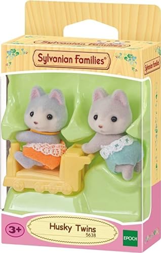 Sylvanian Families L5638 Husky Twins Figurines for Dollhouse von Sylvanian Families