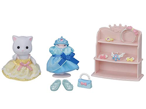 Sylvanian Families 5645 Prinzessinnen Ankleideset mit Figur - Puppenhaus Spielset von EPOCH