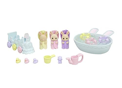 Sylvanian Families 5707 Milchhasen Bade Spielset - Puppen Spielset von Sylvanian Families