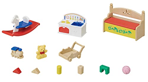 Sylvanian Families 5709 Baby Kindergarten Spielzeug mit Figuren - Puppen Spielset von EPOCH