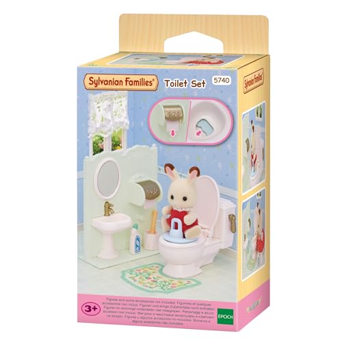 Sylvanian Families - 5740 Toiletten-Set - Puppenhaus Möbel von Sylvanian Families