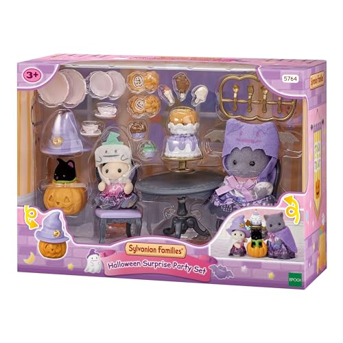 Sylvanian Families - 5764 Halloween Party Spielset mit Figuren, Tierfigur, Perserkatze, Spielzeug für Kinder ab 3 Jahren, in limitierter Auflage Sylvanian Families - 5764 Halloween Party Spielset mit Figuren, Tierfigur, Perserkatze, Spielzeug für Kinder ab 3 Jahren, in limitierter Auflage von Sylvanian Families