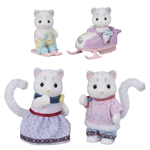 Sylvanian Families - 5814 Snow Leopard Family - Dollhouse Playsets von Sylvanian Families