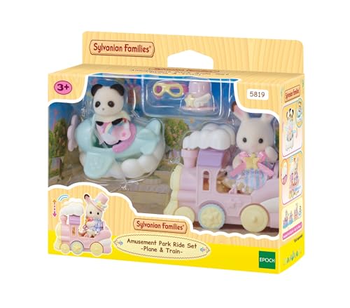 Sylvanian Families - 5819 Amusement Park Ride Set -Plane & Train- Dollhouse Playsets Sylvanian Families - 5819 Amusement Park Ride Set -Plane & Train- Dollhouse Playsets von Sylvanian Families