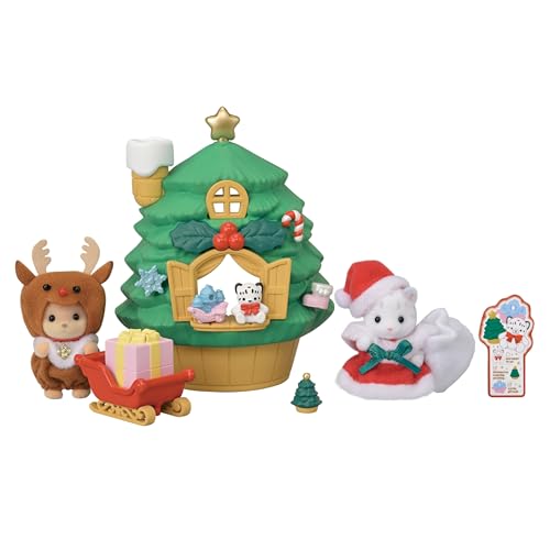 Sylvanian Families - 5822 Baby Santa's Christmas Tree House - Dollhouse Playsets Sylvanian Families - 5822 Baby Santa's Christmas Tree House - Dollhouse Playsets von Sylvanian Families
