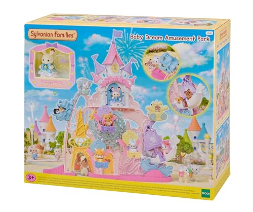 Sylvanian Families 5841 Freizeitpark "Glückstraum", Großes Spielset mit Tierfiguren, Freizeitpark mit vielen Funktionen, Spielzeug für Kinder ab 3 Jahren von Sylvanian Families