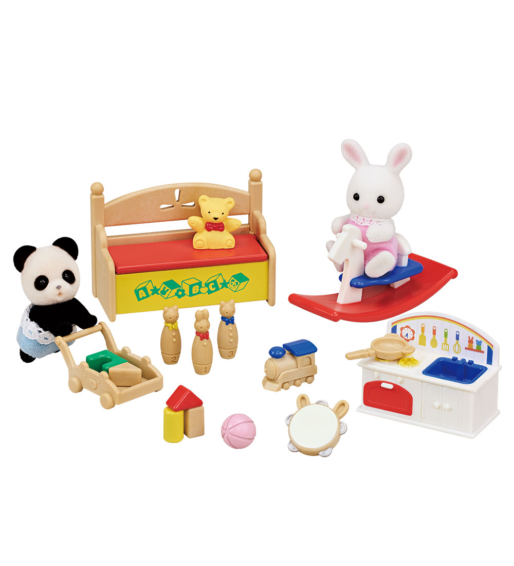 Sylvanian Families - Babyspielzeug Box Snow Rabbit & Panda-Babys - Sylvanian Families - One Size - Puppenzubehör Sylvanian Families - Babyspielzeug Box Snow Rabbit & Panda-Babys - Sylvanian Families - One Size - Puppenzubehör von Sylvanian Families