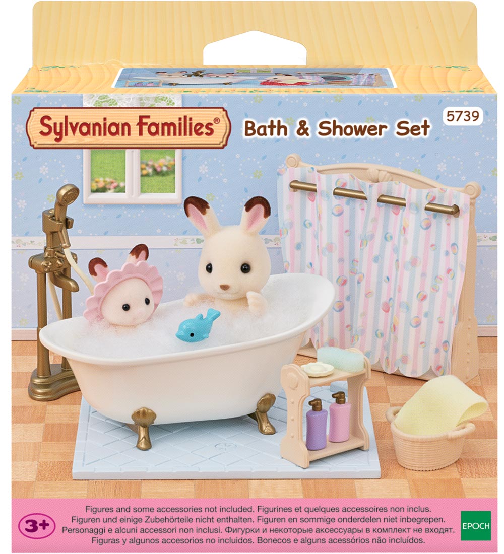 Sylvanian Families - Bath & Shower Set - 5739 - Sylvanian Families - One Size - Puppenzubehör Sylvanian Families - Bath & Shower Set - 5739 - Sylvanian Families - One Size - Puppenzubehör von Sylvanian Families