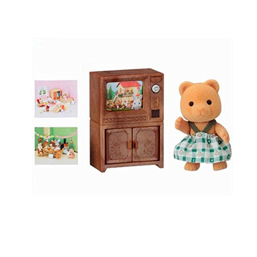Sylvanian Families - Bear Sister with TV Set (5143) von Sylvanian Families