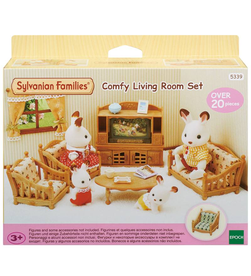 Sylvanian Families - Bequemes Wohnzimmer-Set - 5339 - Sylvanian Families - One Size - Puppenzubehör Sylvanian Families - Bequemes Wohnzimmer-Set - 5339 - Sylvanian Families - One Size - Puppenzubehör von Sylvanian Families