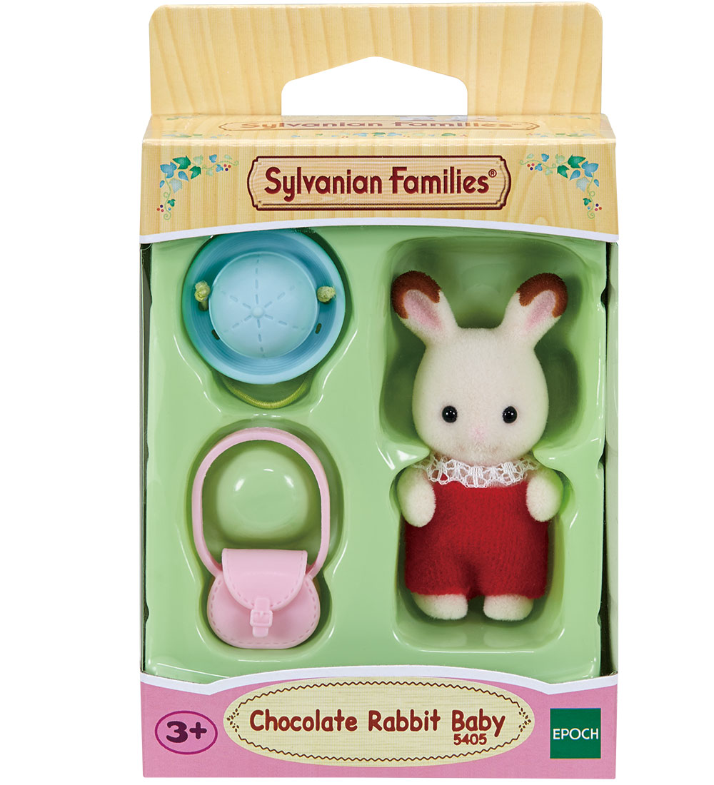 Sylvanian Families - Chocolate Rabbit Baby - 5405 - Sylvanian Families - One Size - Spielzeugfiguren von Sylvanian Families