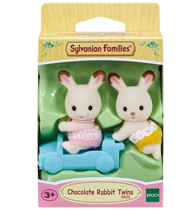 Sylvanian Families - Chocolate Rabbit Twins - 5420 - Sylvanian Families - One Size - Spielzeugfiguren Sylvanian Families - Chocolate Rabbit Twins - 5420 - Sylvanian Families - One Size - Spielzeugfiguren von Sylvanian Families