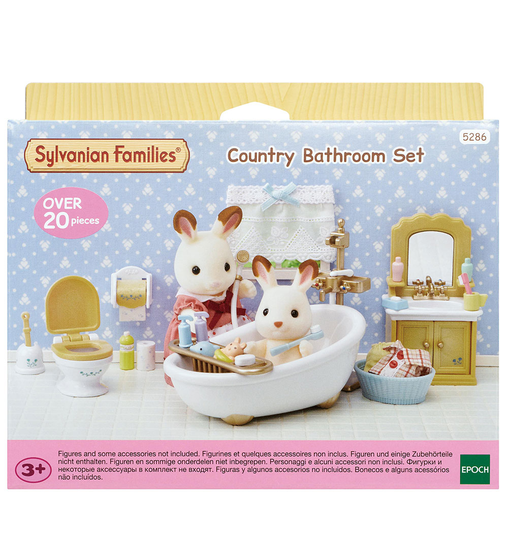 Sylvanian Families - Country Bathroom Set - 5286 - Sylvanian Families - One Size - Puppenzubehör Sylvanian Families - Country Bathroom Set - 5286 - Sylvanian Families - One Size - Puppenzubehör von Sylvanian Families