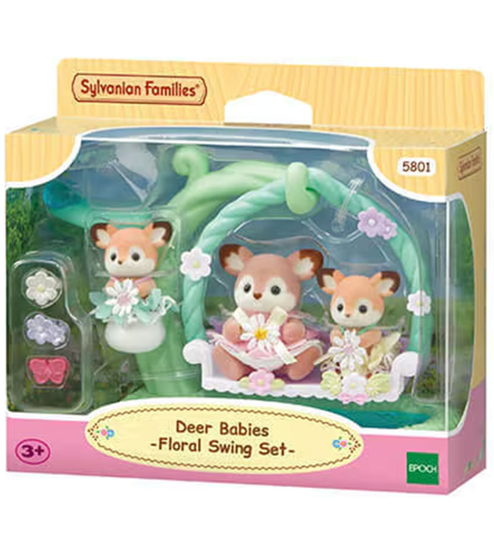 Sylvanian Families - Deer Babys Floral Swing Set - 5801 - Sylvanian Families - One Size - Spielzeugfiguren Sylvanian Families - Deer Babys Floral Swing Set - 5801 - Sylvanian Families - One Size - Spielzeugfiguren von Sylvanian Families