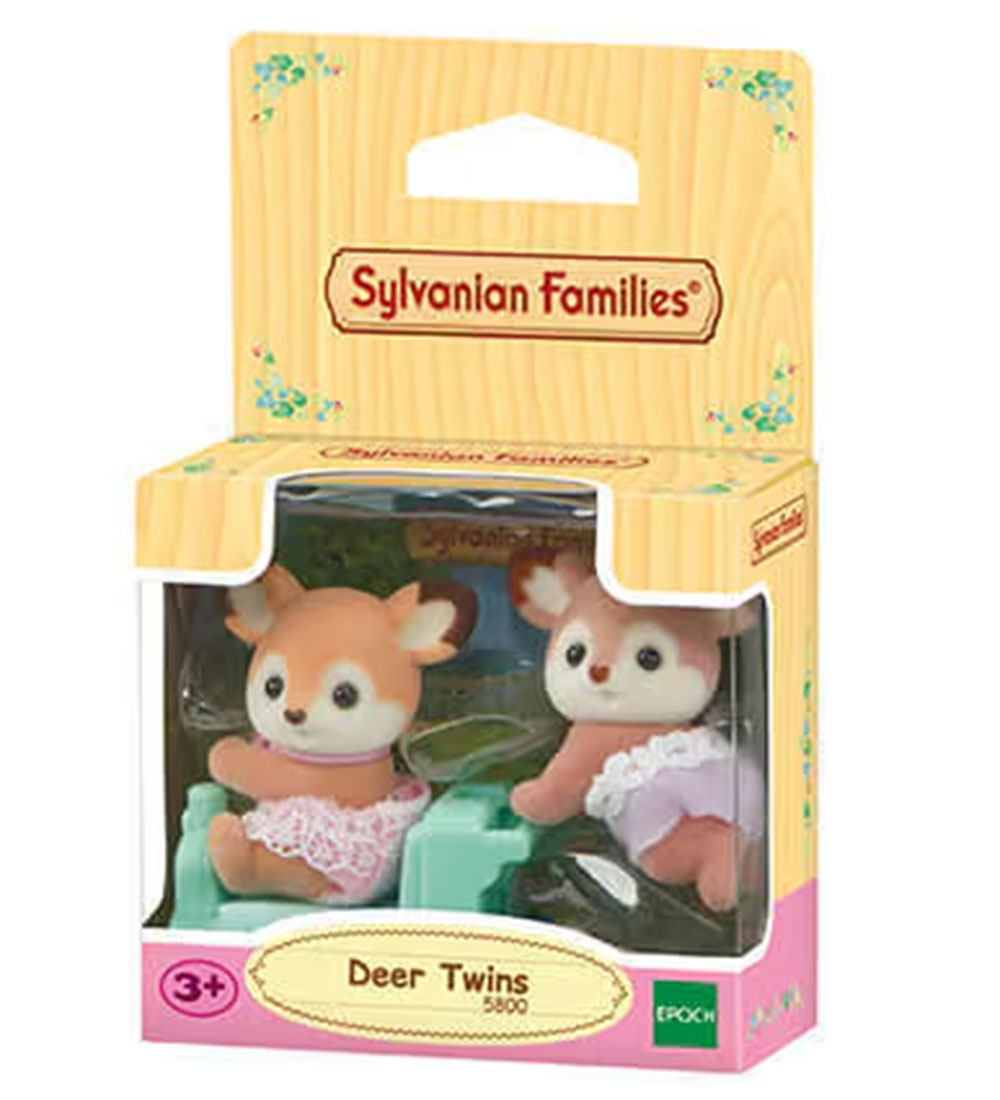 Sylvanian Families - Deer Zwillinge - 5800 - Sylvanian Families - One Size - Spielzeugfiguren von Sylvanian Families