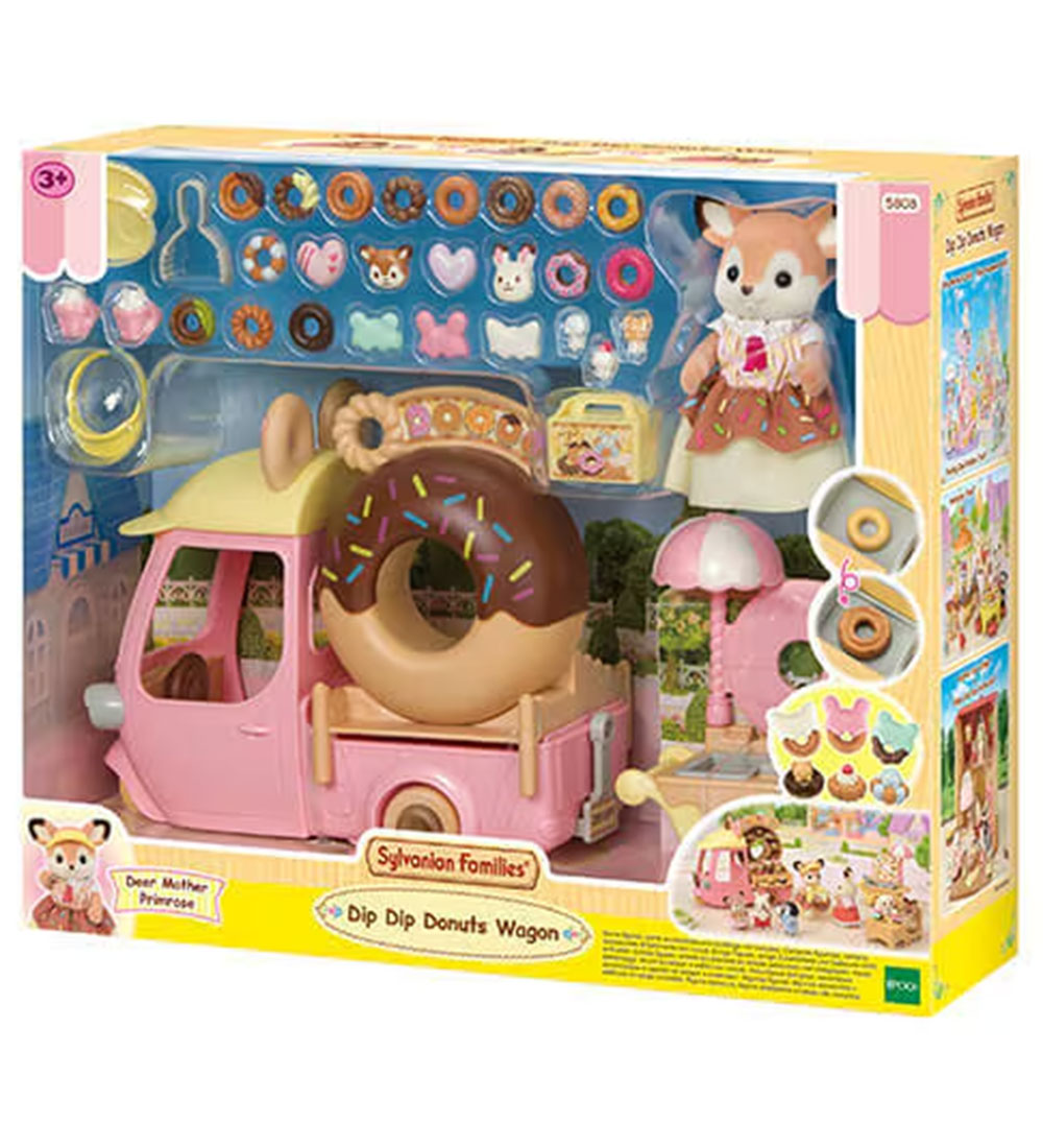 Sylvanian Families - Dip Dip Donuts Wagen - 5808 - Sylvanian Families - One Size - Spielzeugfiguren Sylvanian Families - Dip Dip Donuts Wagen - 5808 - Sylvanian Families - One Size - Spielzeugfiguren von Sylvanian Families