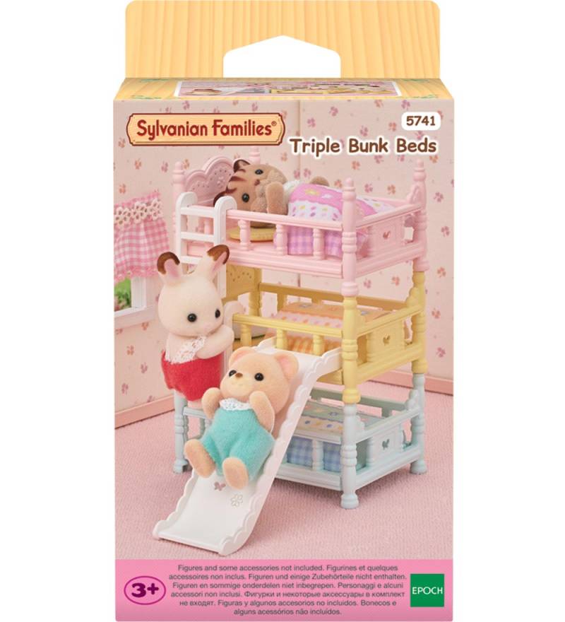 Sylvanian Families - Dreibett-Etagenbetten - 5741 - Sylvanian Families - One Size - Puppenbett Sylvanian Families - Dreibett-Etagenbetten - 5741 - Sylvanian Families - One Size - Puppenbett von Sylvanian Families