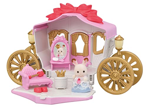 Sylvanian Families 5543 Prinzessinnenkutsche - Puppenhaus Spielset von EPOCH