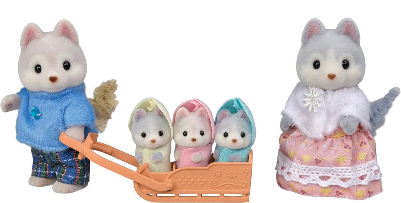 Sylvanian Families Figurenset Die Husky-Familie von Sylvanian Families