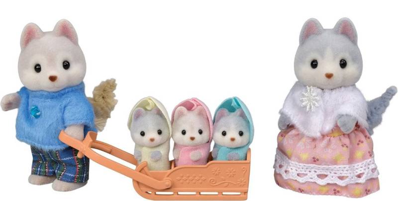 Sylvanian Families Figurenset Die Husky-Familie von Sylvanian Families