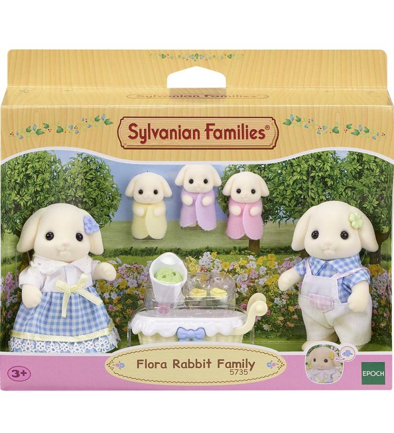 Sylvanian Families - Flora Rabbit Family - 5735 - Sylvanian Families - One Size - Spielzeugfiguren Sylvanian Families - Flora Rabbit Family - 5735 - Sylvanian Families - One Size - Spielzeugfiguren von Sylvanian Families