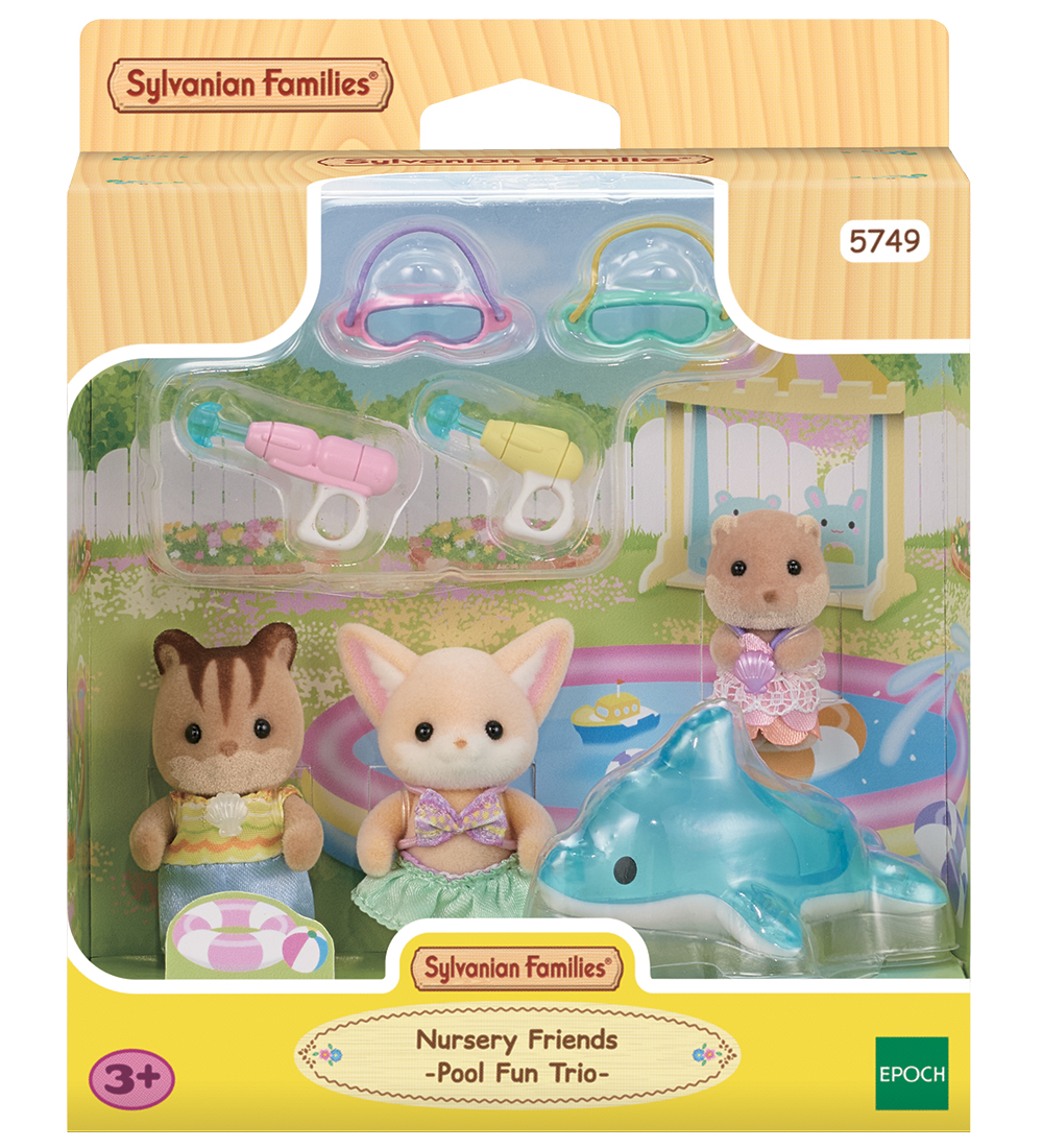Sylvanian Families - Kindergartenfreunde - Planschbecken Trio - - Sylvanian Families - One Size - Spielzeug Sylvanian Families - Kindergartenfreunde - Planschbecken Trio - - Sylvanian Families - One Size - Spielzeug von Sylvanian Families
