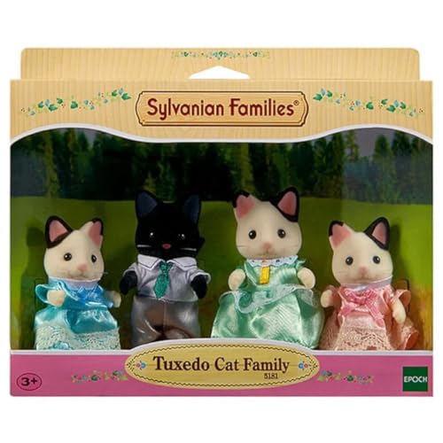 Sylvanian Families - 5181 - Tuxedo Katzen: Familie Schwarzohr von Sylvanian Families