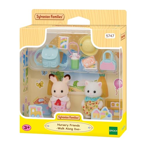 Sylvanian Families - L5747 Erlebniskindergarten Freunde Sonnenschein - Figuren für Puppenhaus von Sylvanian Families