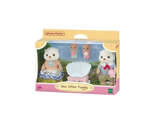 Sylvanian Families 5803 Seeotter Familie, Tierfiguren, Meerestiere, Spielzeug für Kinder ab 3 Jahren von Sylvanian Families
